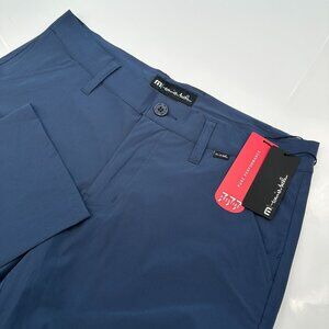 Travis Mathew Men's Majestic X Players Golf‎ Pant, W32 x L32, Blue Nights